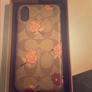 Coach iPhone XR case